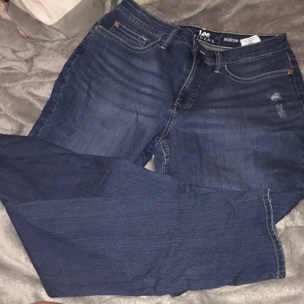 Dark wash jeans